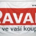 Textilní transparenty, PES úplet - Ravak