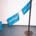 Textilní PES vlajkové řetězce - Eurotel