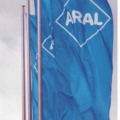 Vlajky na stožárech - Aral
