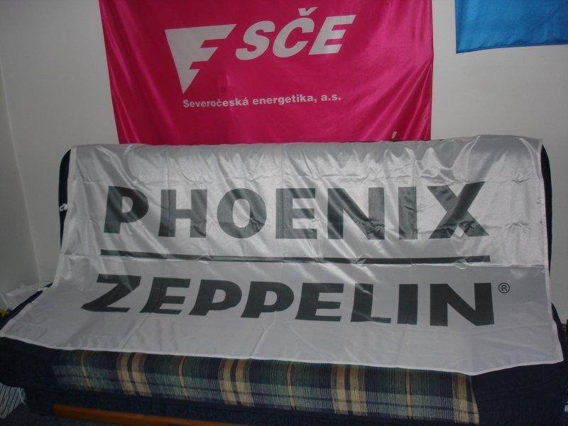 Reklamní vlajky - Cat Phoenix Zeppelin