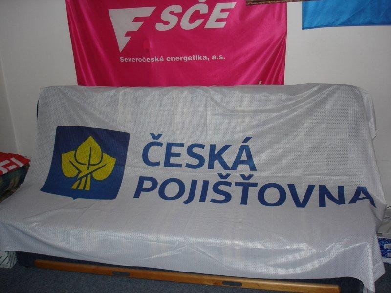 Reklamní vlajky - Česká pojišťovna