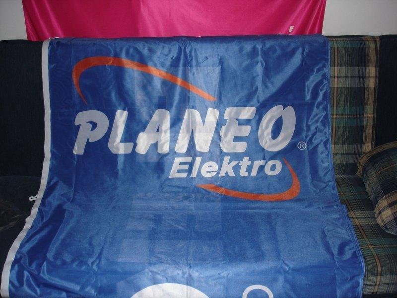 Reklamní vlajky - Planeo Elektro