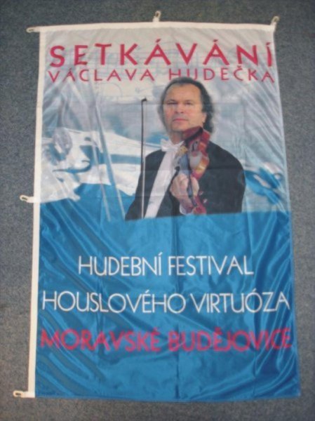 Reklamní vlajky - Václav Hudeček