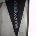 Reklamní vlajky na tyče - Chell Zone