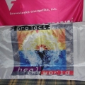 Reklamní vlajky na tyče - Heal the world
